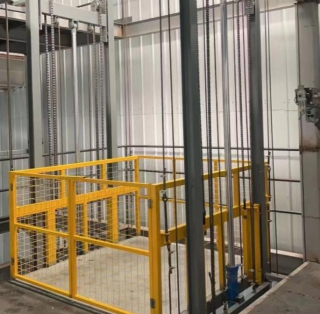 泰安导轨式升降机一般加工周期